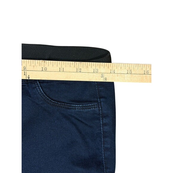 Blank NYC Pull On Flare Jegging Jeans Women's Size 27 Dark Wash Denim 02U-7283 - Picture 9 of 12